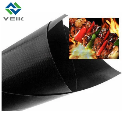  Food Grade Non Stick PTFE Fiberglass Cloth Fabric for BBQ Grill Baking with LFGB