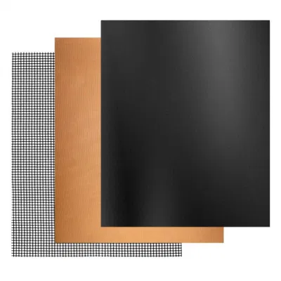  Non-Stick Barbecue Grill Mats BBQ Grill Mat PTFE Baking Sheets Oven Liner