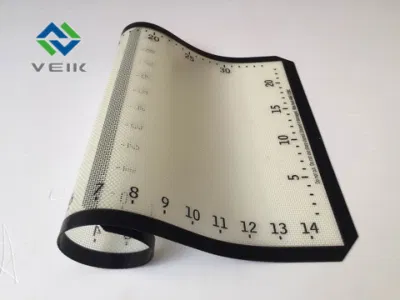100% Food Grade Custom BPA Free Fiber Glass Silicone Baking Matsilicon Baking Mat High Quality Non Stick Reusable Brand New Non