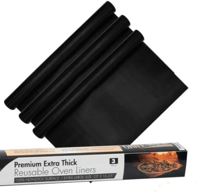  Reusable Non-Stick PTFE Oven Liner/BBQ Grill Mat/Baking Mat