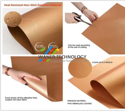 PTFE Teflon Heat Transfer PTFE Baking Sheet