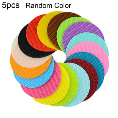  Honeycomb Heat Resistant Silicone Insulation Cooking Dish Drying Mat