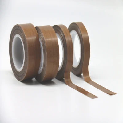  Heat Resistance Self Adhesive Insulation Zone PTFE Coated Fiberglass Tape for Lithium Battery