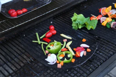 Hot Selling Non-Stick PTFE Material BBQ Grill Mesh Baking Sheet