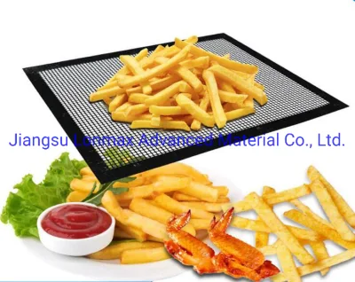  Food Grade PTFE Fiberglass Fabric BBQ Bakeware Grill Mesh Mat