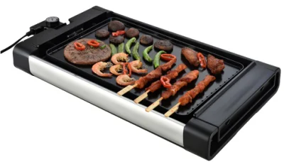 Detachable Indoor Electric Barbecue Grill Smokefree Table BBQ Grilling