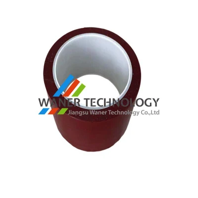Red Tensilized Skived PTFE Film Tape