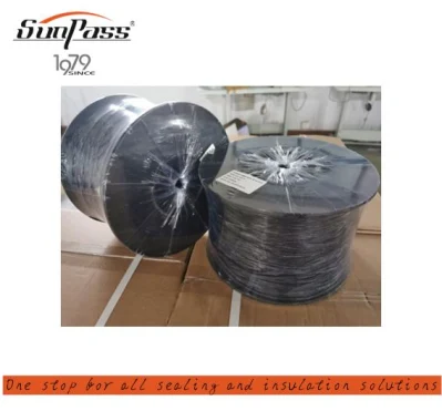  Carbonized Fiber Yarn Coated PTFE 6K 12K 24K for Braided Carbon Packing