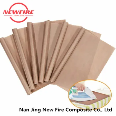 Heat Resistant PTFE Teflon Fiberglass Cloth Fireproof Coating Glass Fiber Fabric Without Adhesive