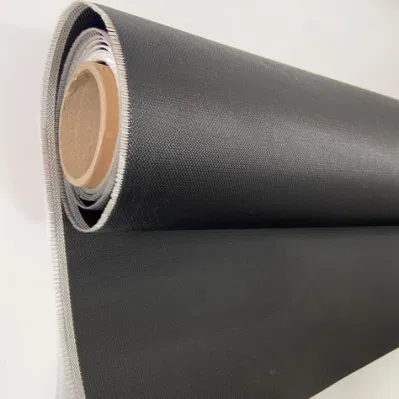 Neoprene / Acrylic Coated Fiberglass Cloth Roll Fire Blanket Roll Welding Blanket Roll