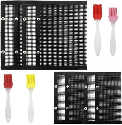 Heat Resistant Nonstick Barbecue Mesh Grill Bag for BBQ Tool Set