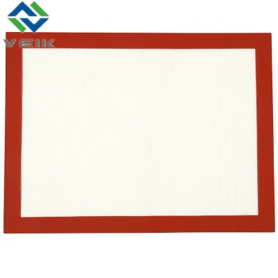 100% Food Grade Custom BPA Free Fiber Glass Silicone Baking Matsilicon Baking Mat High Quality Non Stick Reusable Brand New Non