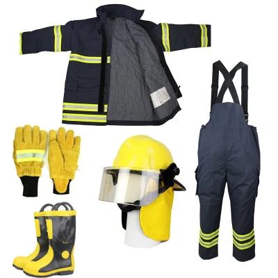  Fireman Suit Fireproof Firefighter Clothes for Fire Fighting Equipment with Good Price