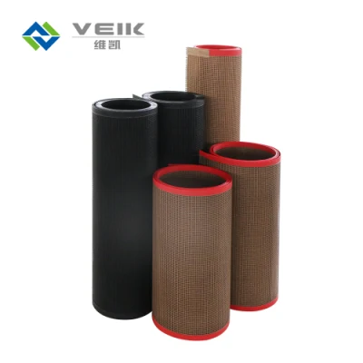  PTFE Coated Fiberglass Open Mesh Conveyor Belt
