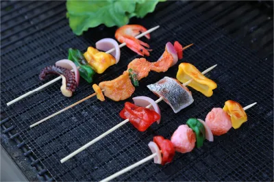 Hot Selling Non-Stick PTFE Material BBQ Grill Mesh Baking Sheet
