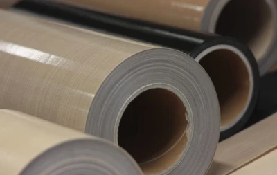 Custom High Temperature Antistatic Woven Calender Conveyor Belt China PTFE Coated Fabric Belting