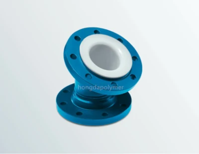 Teflon PTFE Lined Steel Pipe Elbow with Resistant Corrosion
