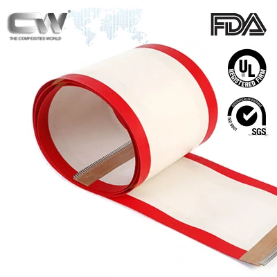 High Quantity Customized PTFE Coated Fiberglass Dryer Conveyor Belts