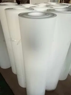  White Plastic High Temperature Resistance 100% Virgin Material Pure PTFE Roll