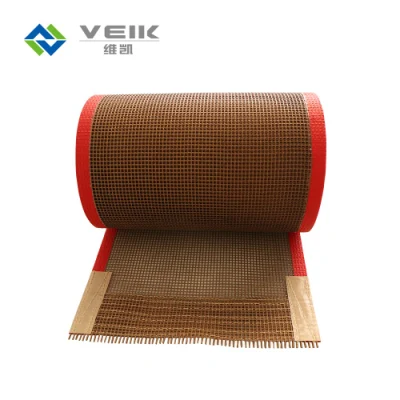 Good Quality PTFE Coated Fiberglass Open Mesh Belt