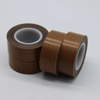  Anti-Friction Fireproof Material PTFE Fiberglass Fabric Tape for Suitable Machinery Industry