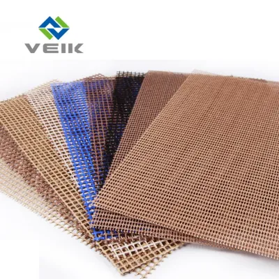  Heat Resistant PTFE Coated Fiberglass Open Mesh Conveyor Belt