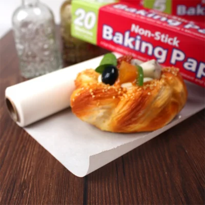 Factory Wholesales Greaseproof Non Stick Food Garde Waterproof Baking Paper Parchment Custom Size Silicon Paper
