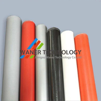  Silicone Rubber Coated Fiberglass Cloth for Fireproof Heat Insulation