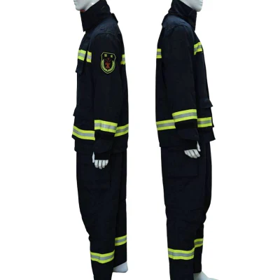  Fireman Jacket Suit Aramid Firefighter Clothes Firefighting Reflective Safety Clothing