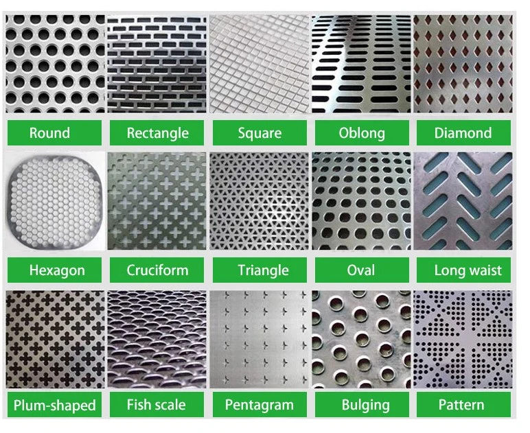 Steel Metal Mesh Speaker Grill Perforated Sheet Metal