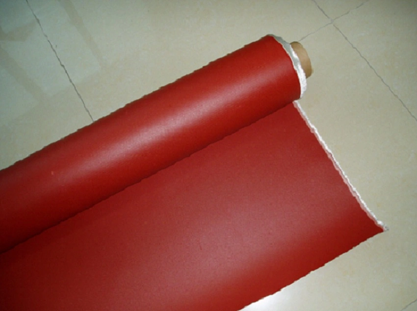 High Temperature Resistance Wear Resisting Cloth Silicone Coated Fiberglass Fabric PTFE Cloth