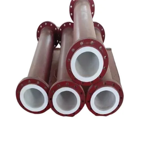 ANSI Standard Flanged Connection PTFE Lined Pipe Fittings -Lined Straight Pipe Used for Strong Acid and Alkali