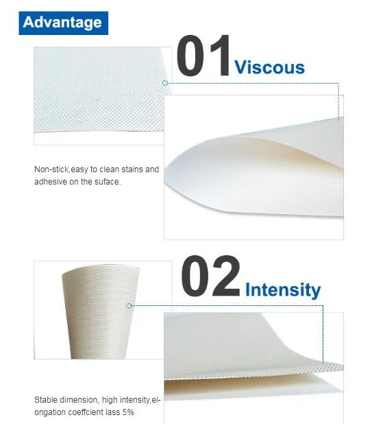 PTFE Fberglass fabric Coated with PTFE 1mm