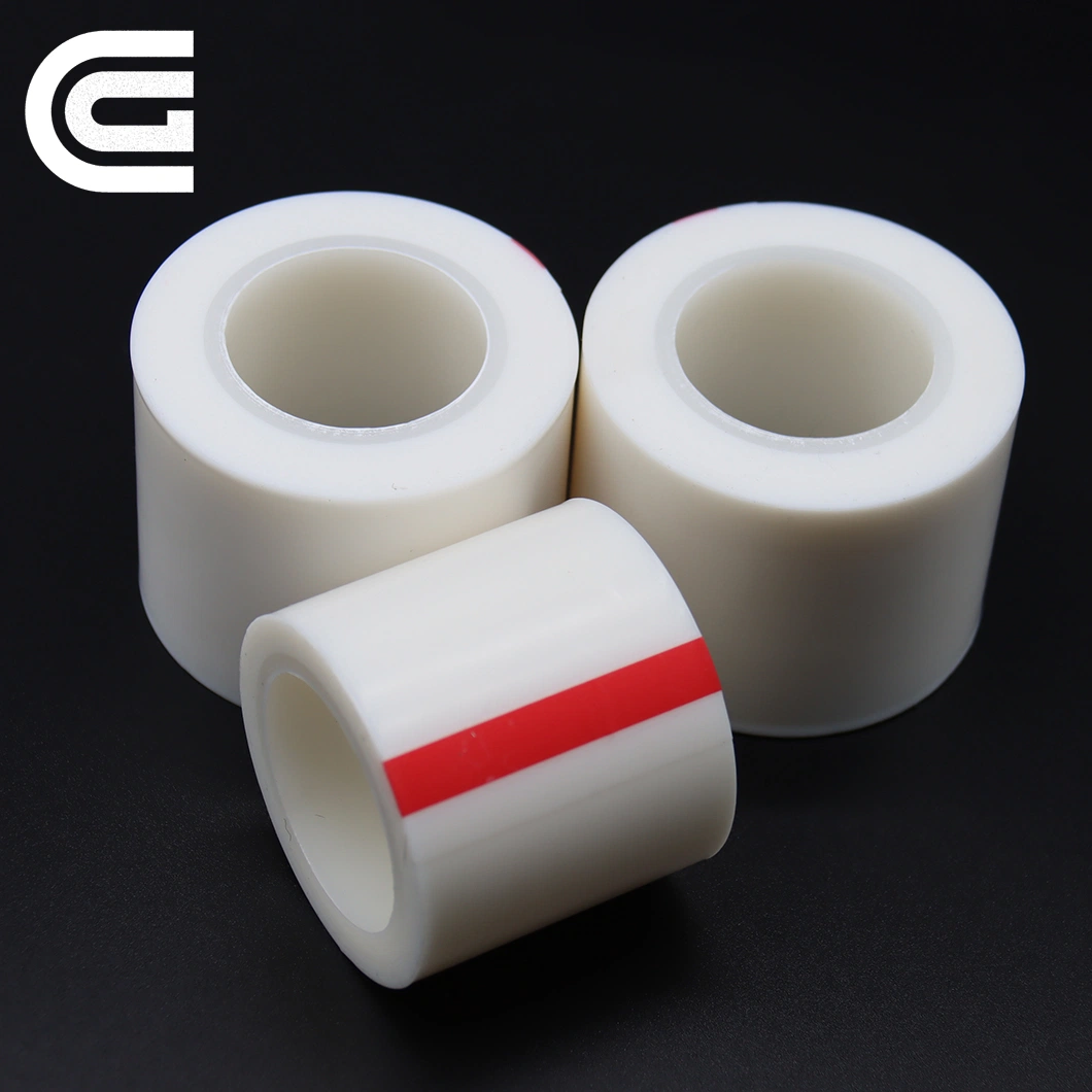 Wear Resistance Anti-Corrosion White PTFE Skived Film Tape with Silicone Adhesive