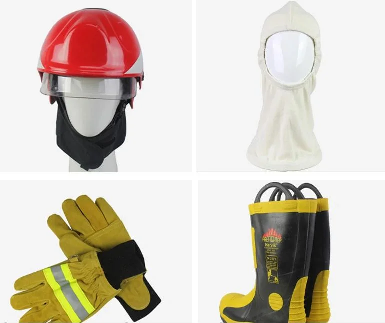 Firefighting Fireman Personal Protective Flame Resistant Clothing
