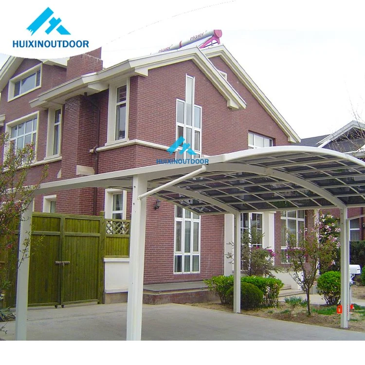 Aluminum Leg Wall Covering Alu Carport Gazebo for Car