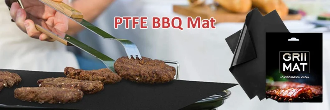 Non-Stick Reusable Heavy Duty Multi Function PTFE BBQ Mats for Grill