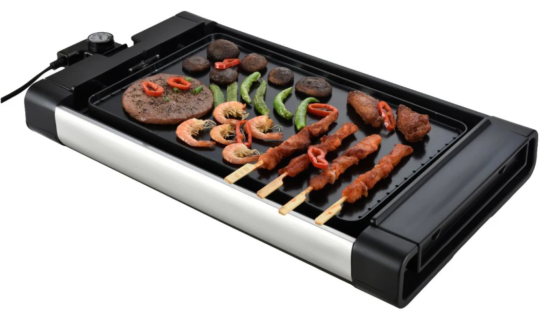 Detachable Indoor Electric Barbecue Grill Smokefree Table BBQ Grilling