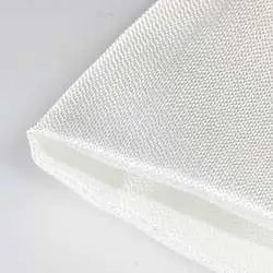 Heat Treatment E Glass Silicone Coating Non Woven Fire Fabric Two Side Silicone Rubber Coated Fiberglass Fabric