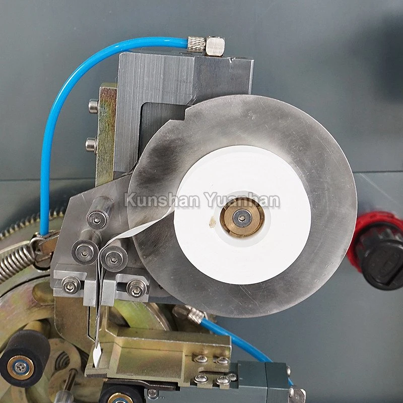 Plumber&prime;s Tape Wrapping Machine with Teflon Tape
