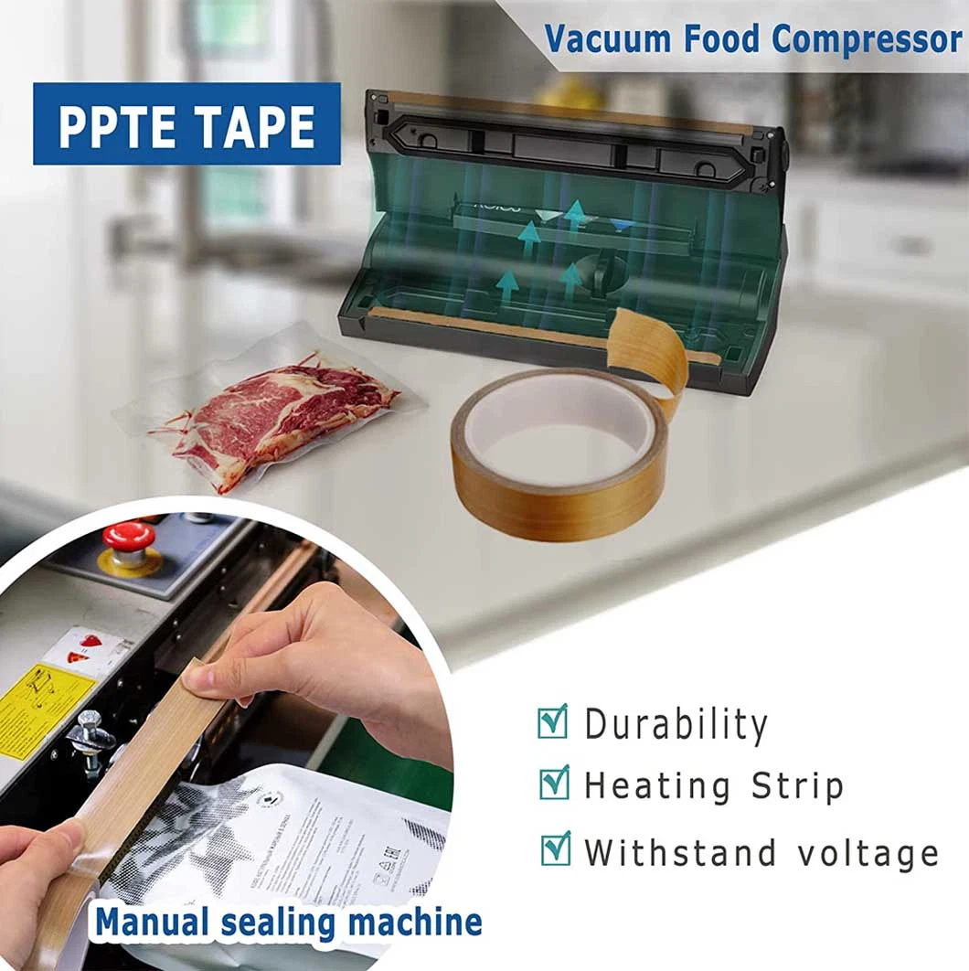 Customized Strips PTFE Coated Fiberglass Zone Tape