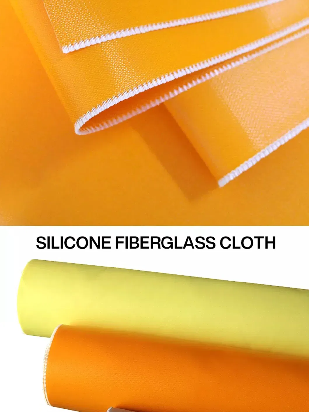 Hotel Hospital Safety Fireproof Smoke Curtain Silicone-Coated Fiberglass Cloth