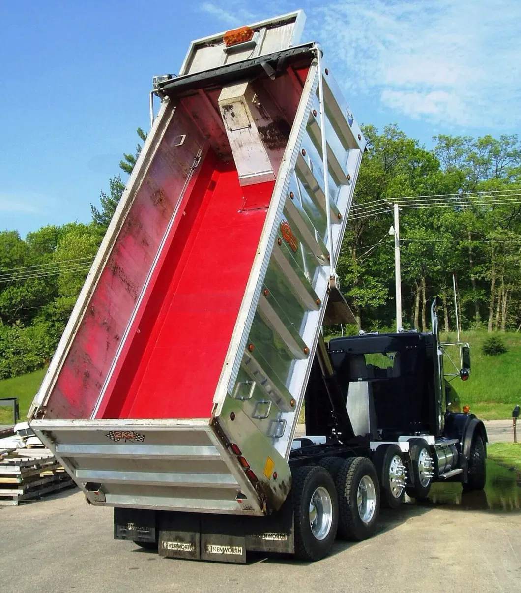 Dump Truck Lining Non-Stick UHMWPE Plastic Dump Truck Bed Liners