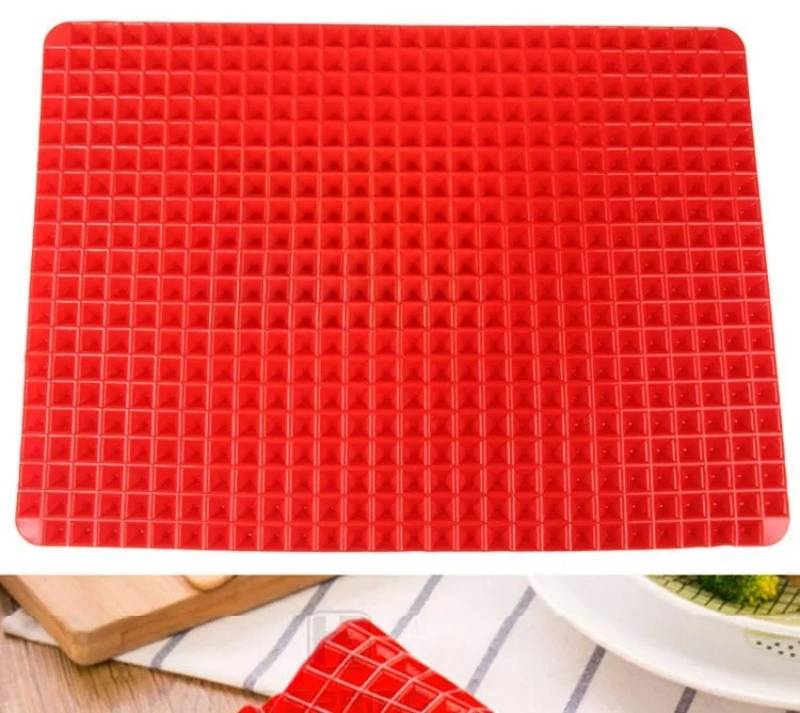 Factory Non-Stick Silicone FDA/LFGB Grill Mat Safe for Food Baking Mat Set