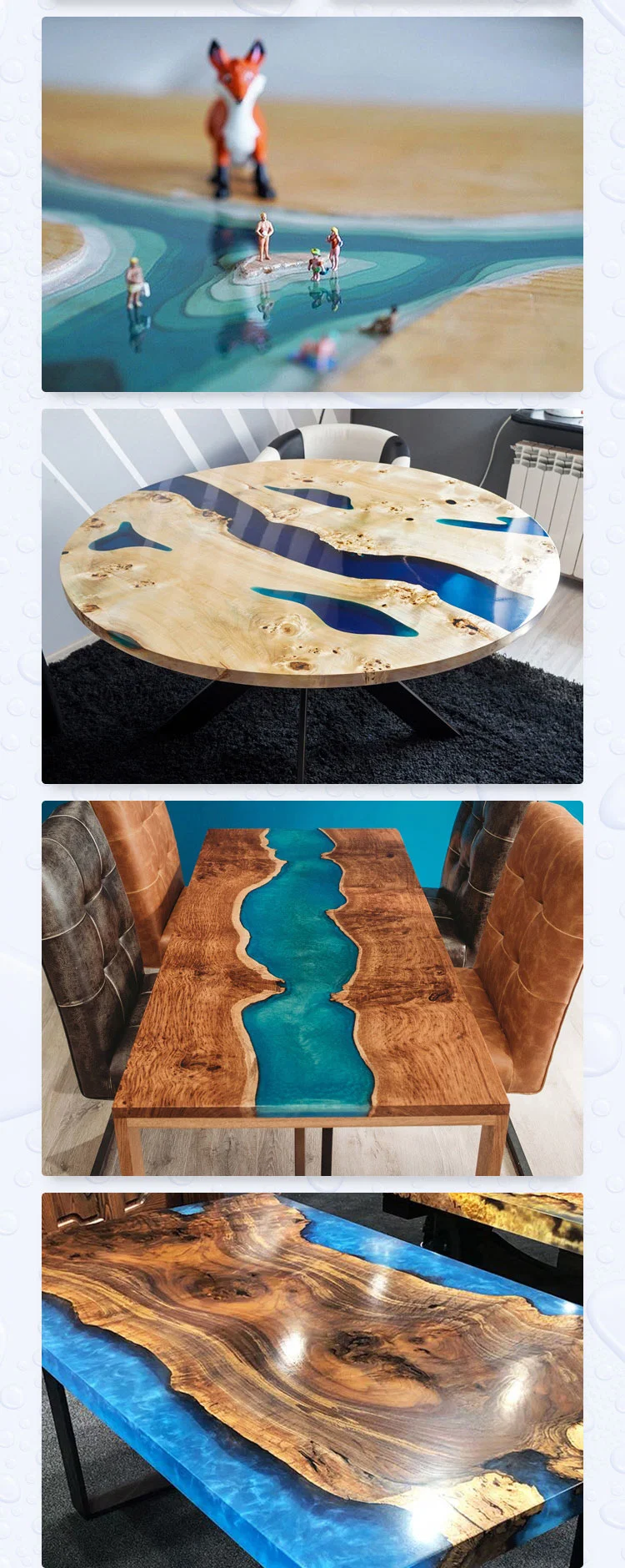 Epoxy Safe for Food/High Temp Epoxy/Crystal Clear Bar Table Top Epoxy Resin Coating