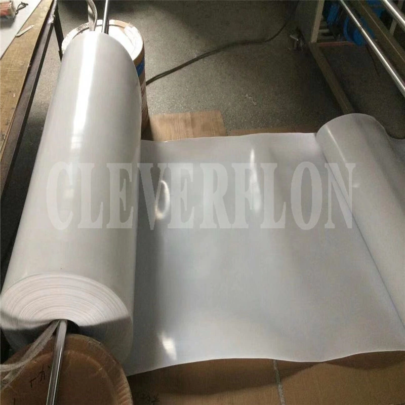 White Heating Resistant F4 PTFE Skived Film for Pipe Wrapping