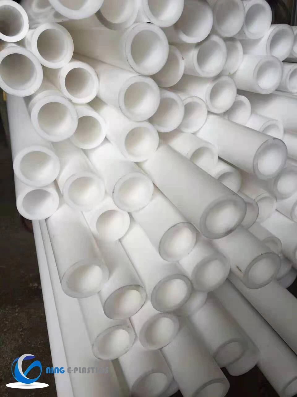 Plastic Teflon Solid Bar White/Black PTFE Rod