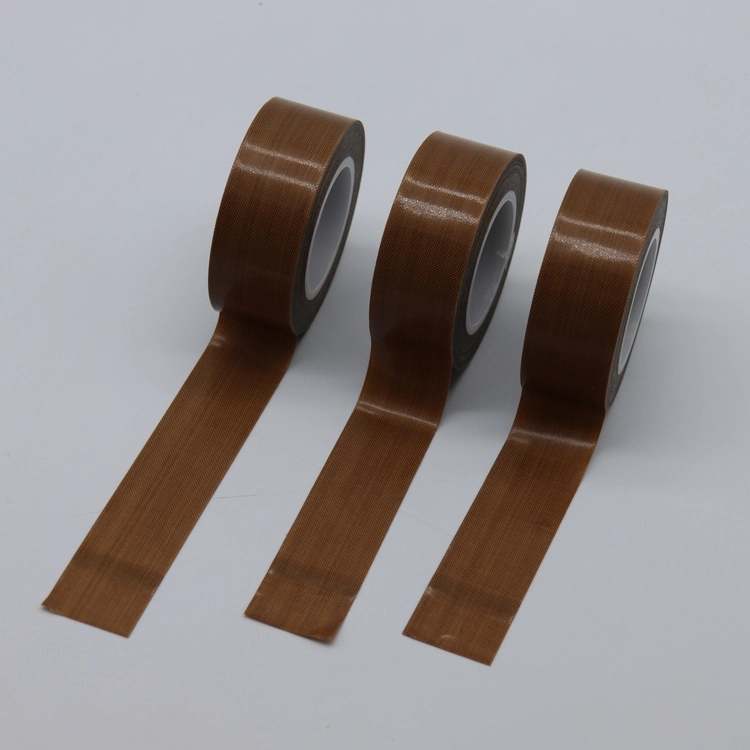 Heat Resistance Self Adhesive Insulation Zone PTFE High Temperature Resistance Fiberglass Silicone Adhesive Tape