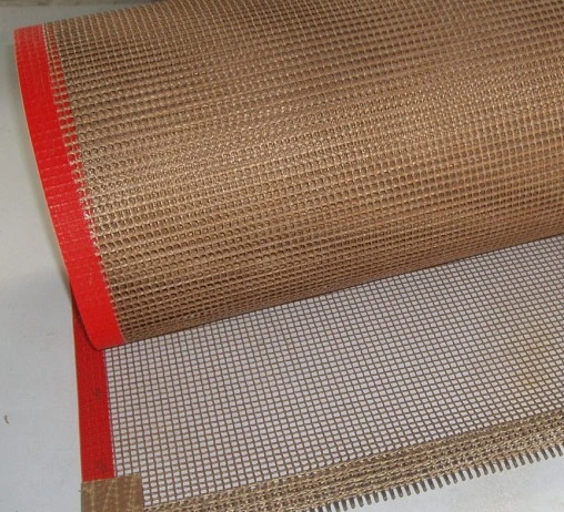 Fire Retardant High Temperature Resistant PTFE Mesh Transmission Belt for Dryer Machine