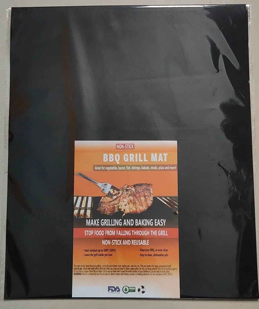 Non-Stick PTFE High Temperature Resistance BBQ Grill Mat